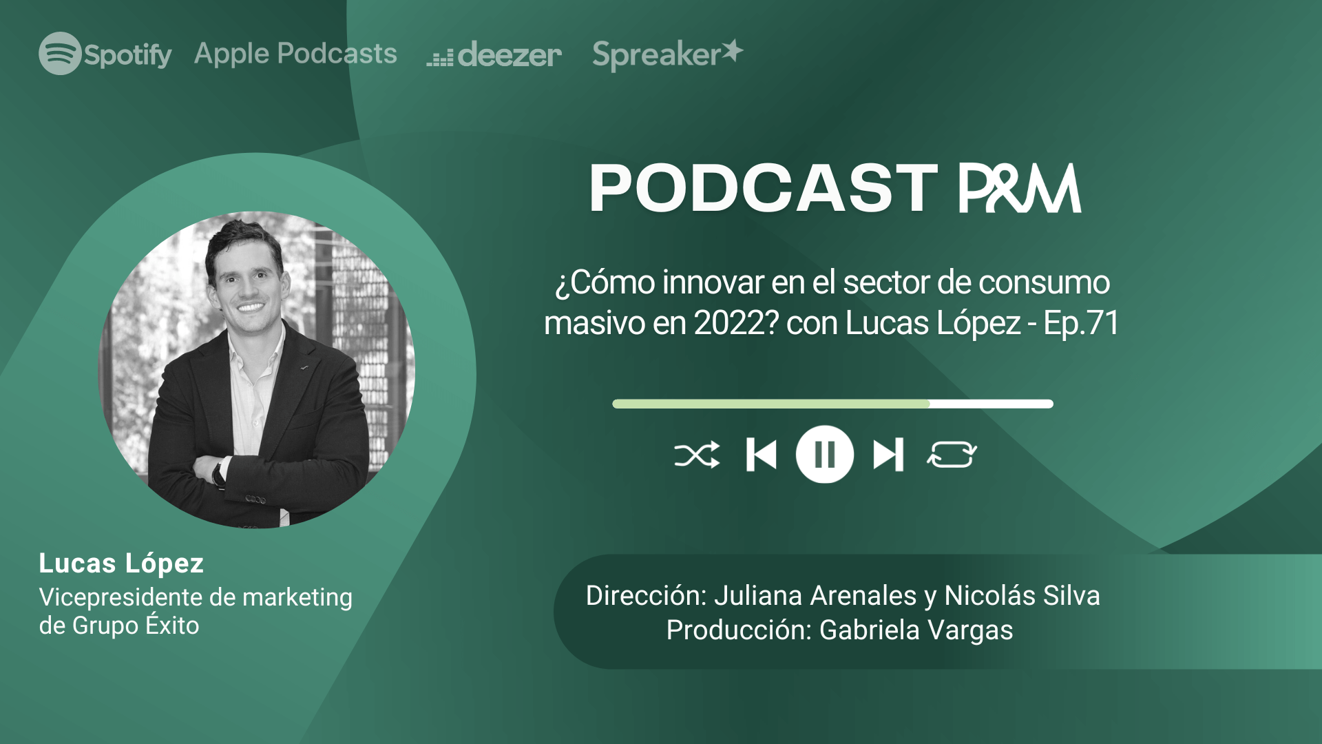 Podcast: ¿Cómo innovar en el sector de consumo masivo en 2022? con Lucas López - Ep. 71