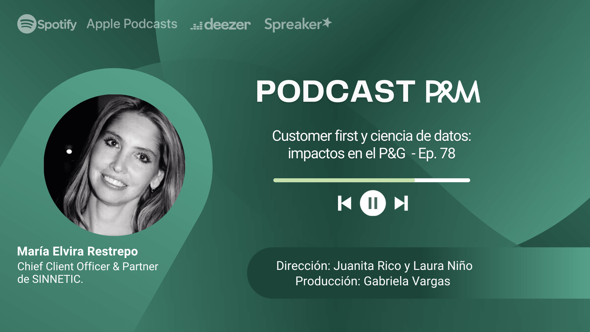 Customer first y ciencia de datos: impactos en el P&G con María Elvira Restrepo - Ep. 78