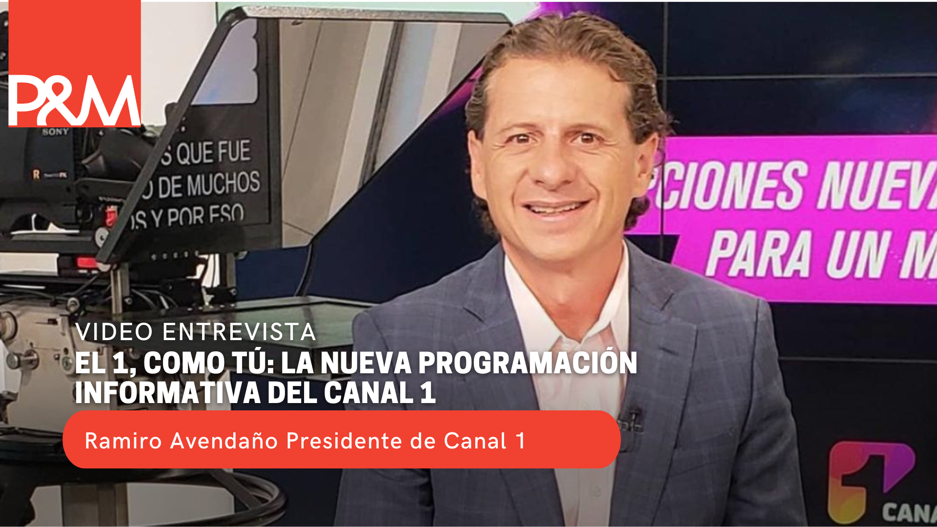 El 1, como tú: la nueva programación informativa del canal 1