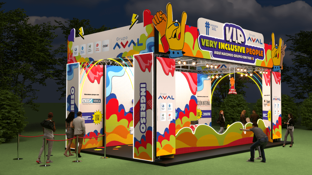 Grupo Aval presenta en el FEP 2023 el espacio VIP “Very Inclusive People”