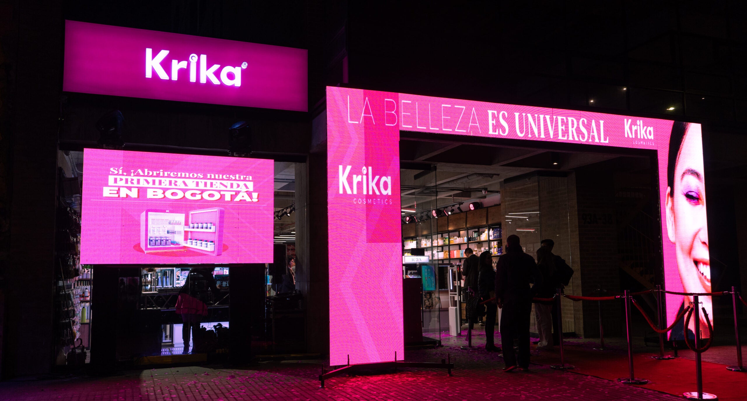 El hub de la belleza: Krika Cosmetics inaugruó su primera tienda en Bogotá