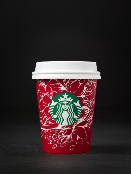 Starbucks presenta nuevos diseños navideños en sus vasos