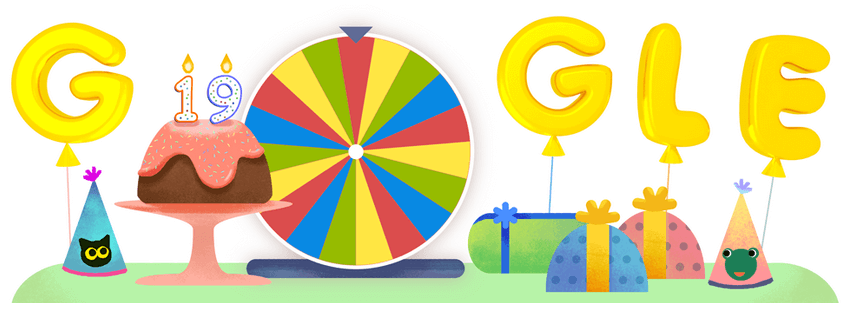 Google cumple 19 años