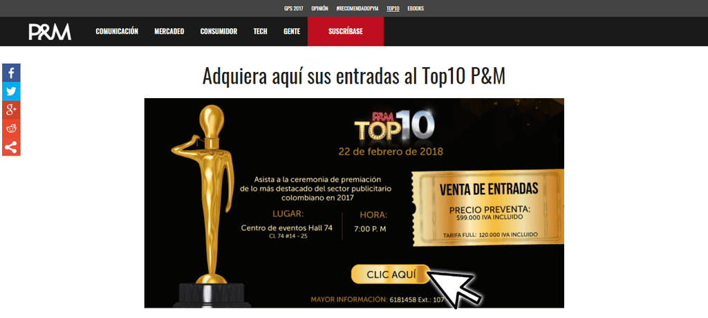 cómo asistir al Top 10