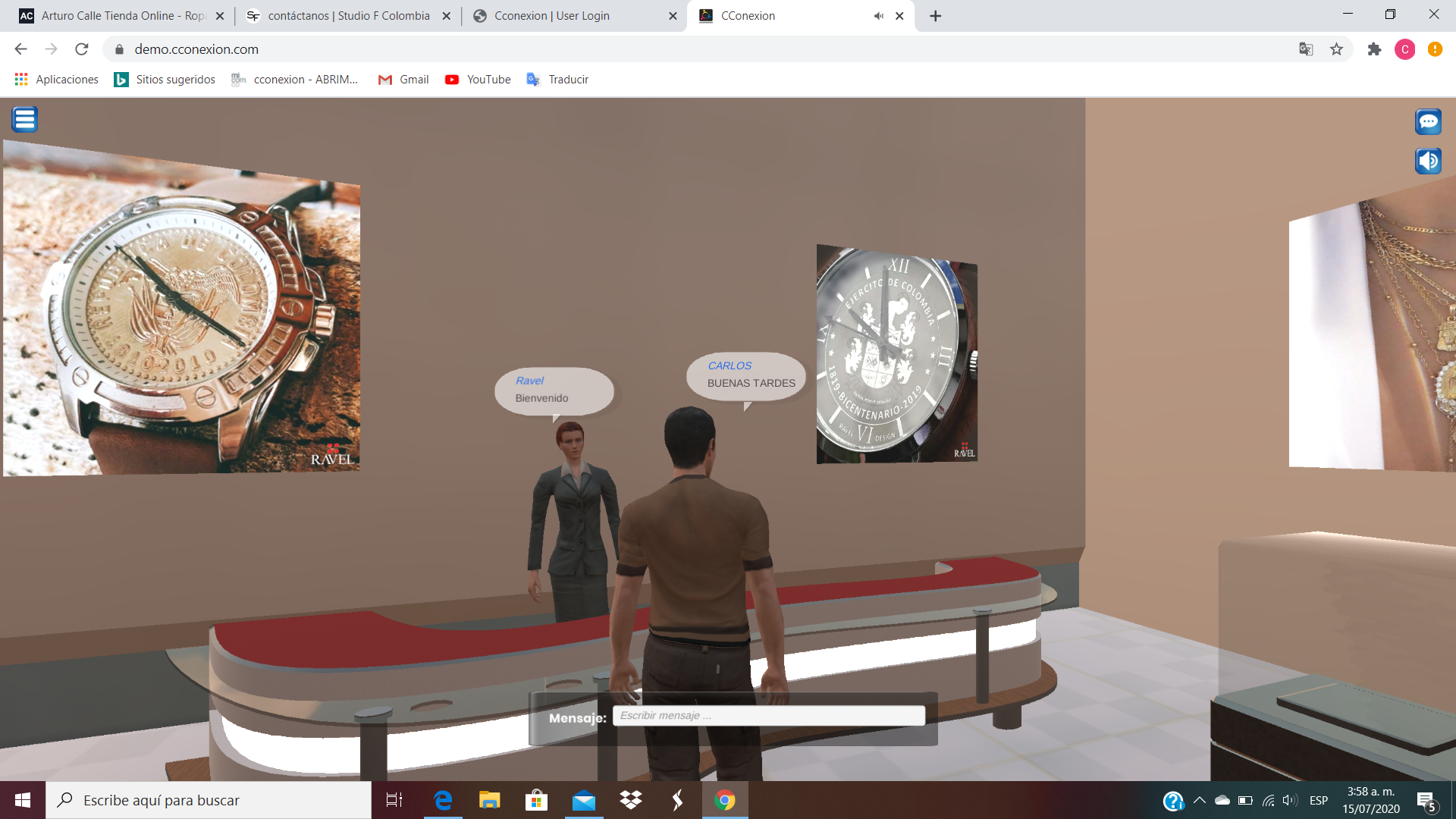 Centro comercial virtual - CConexion