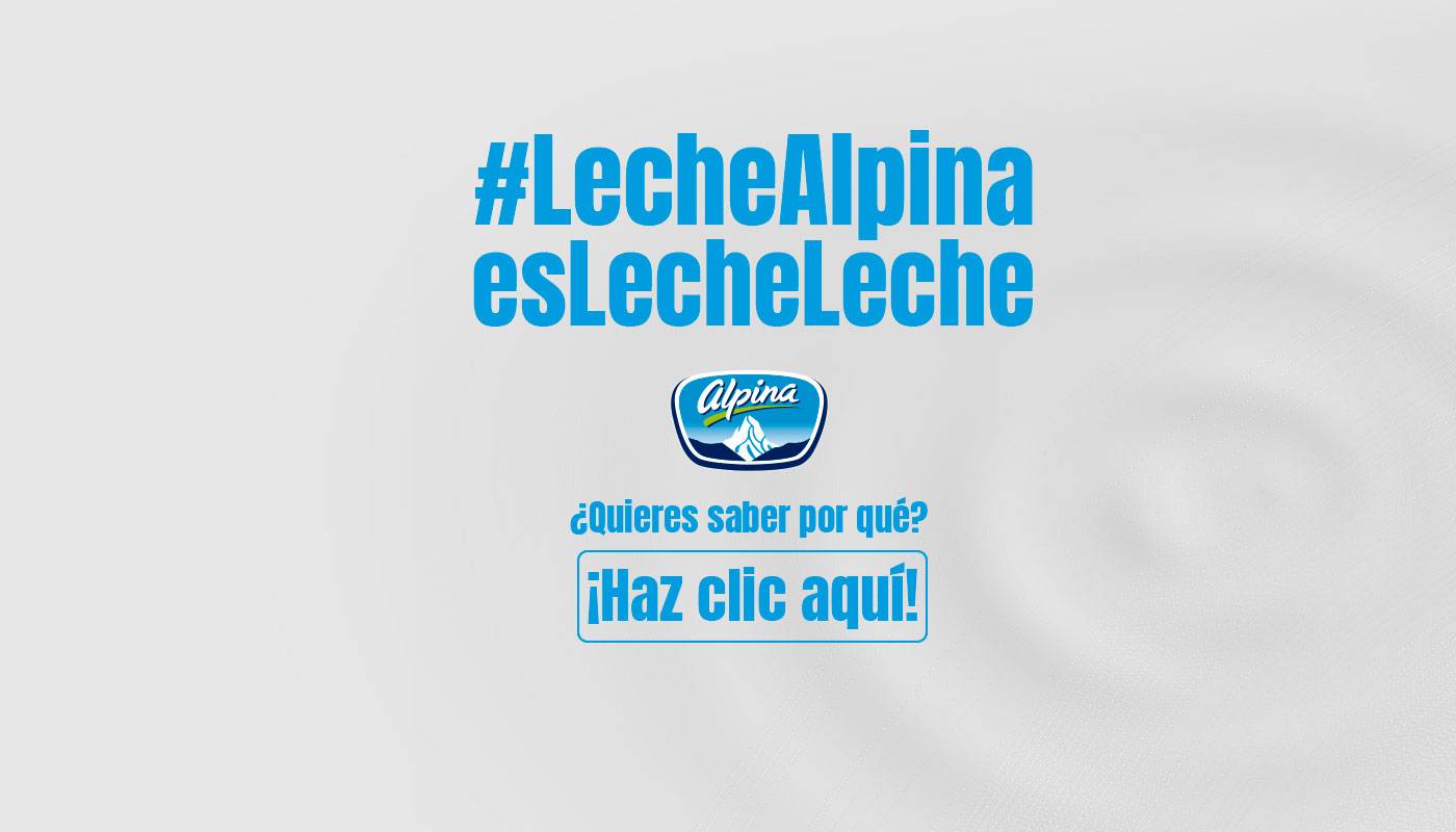 Alpina es Leche Leche