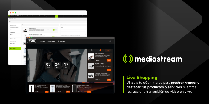 Mediastream Live Shopping