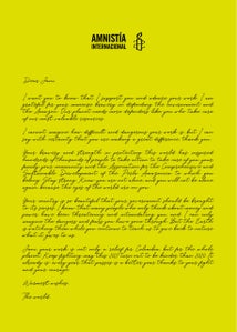 a letter from the world